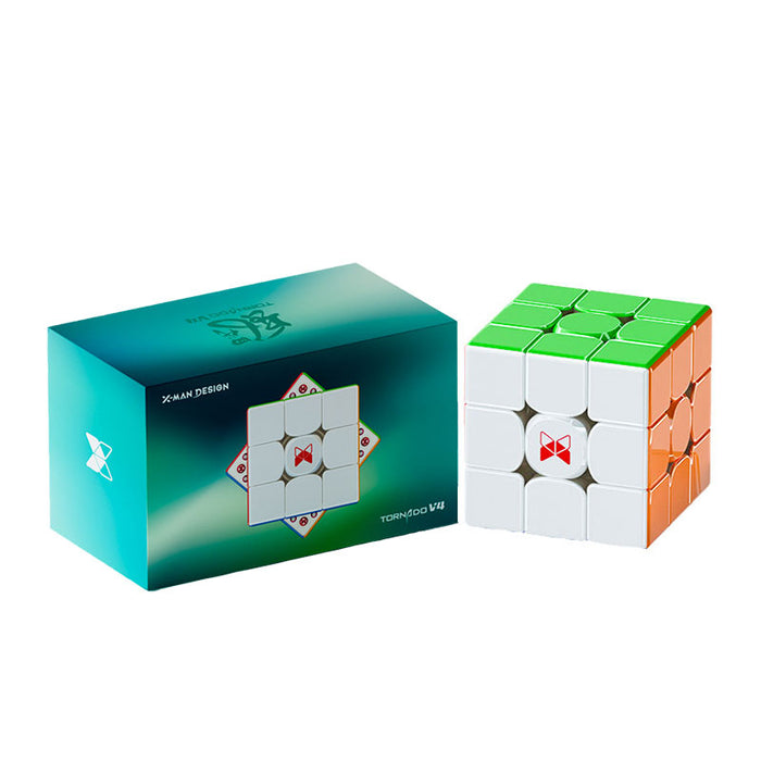 X-Man Tornado V4 3x3 Magnetic Speedcube (Pioneer / UV Coated)