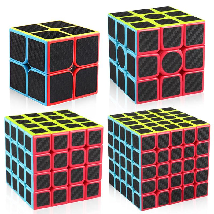 Z Cube Carbon Fibre 2x2-5x5 Gift Box Set